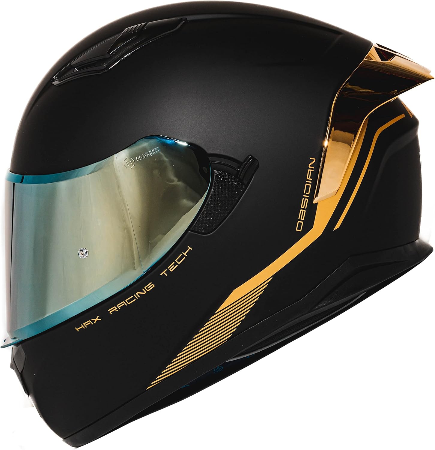 Full Face Helmet Gold