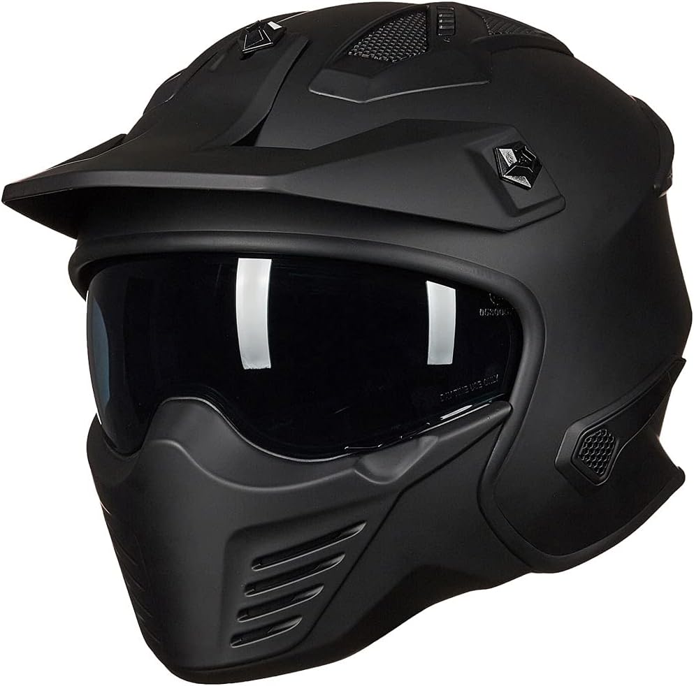 Matte Black Open Face