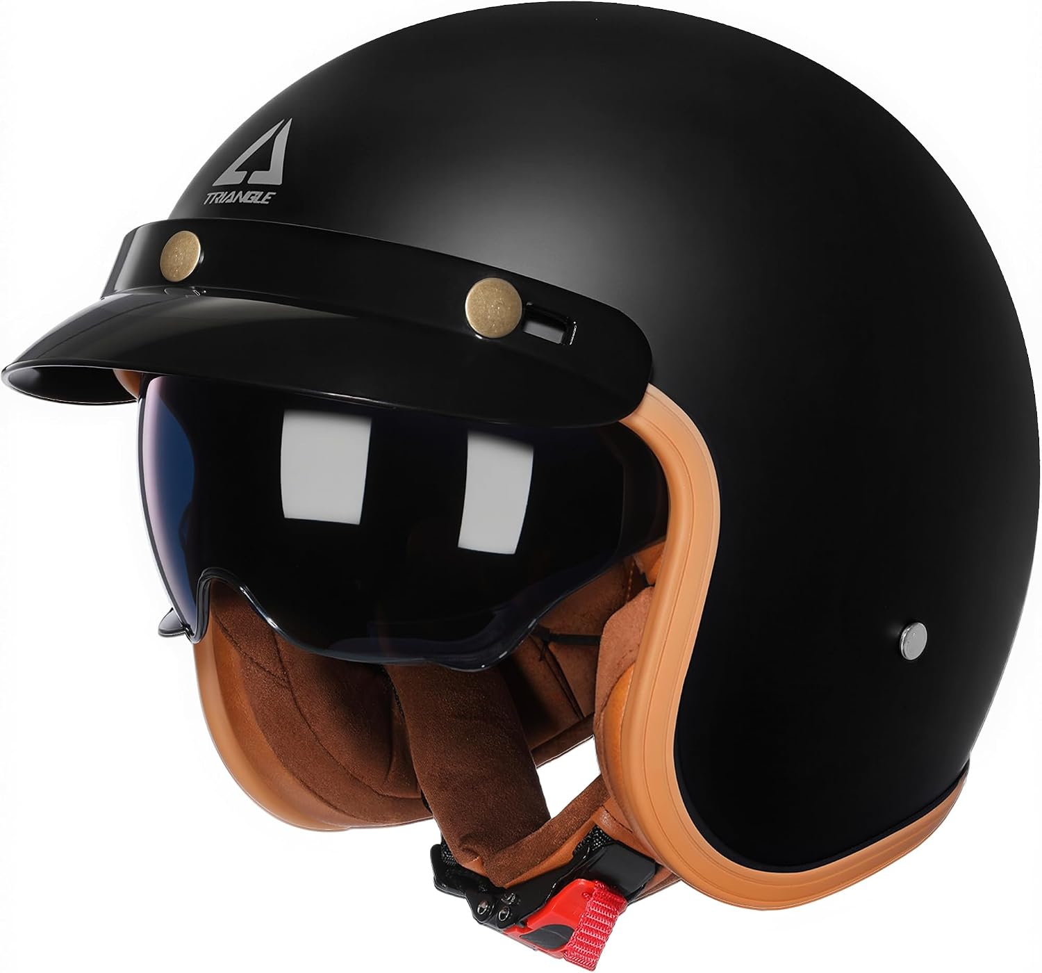 Open Face Helmet Visor