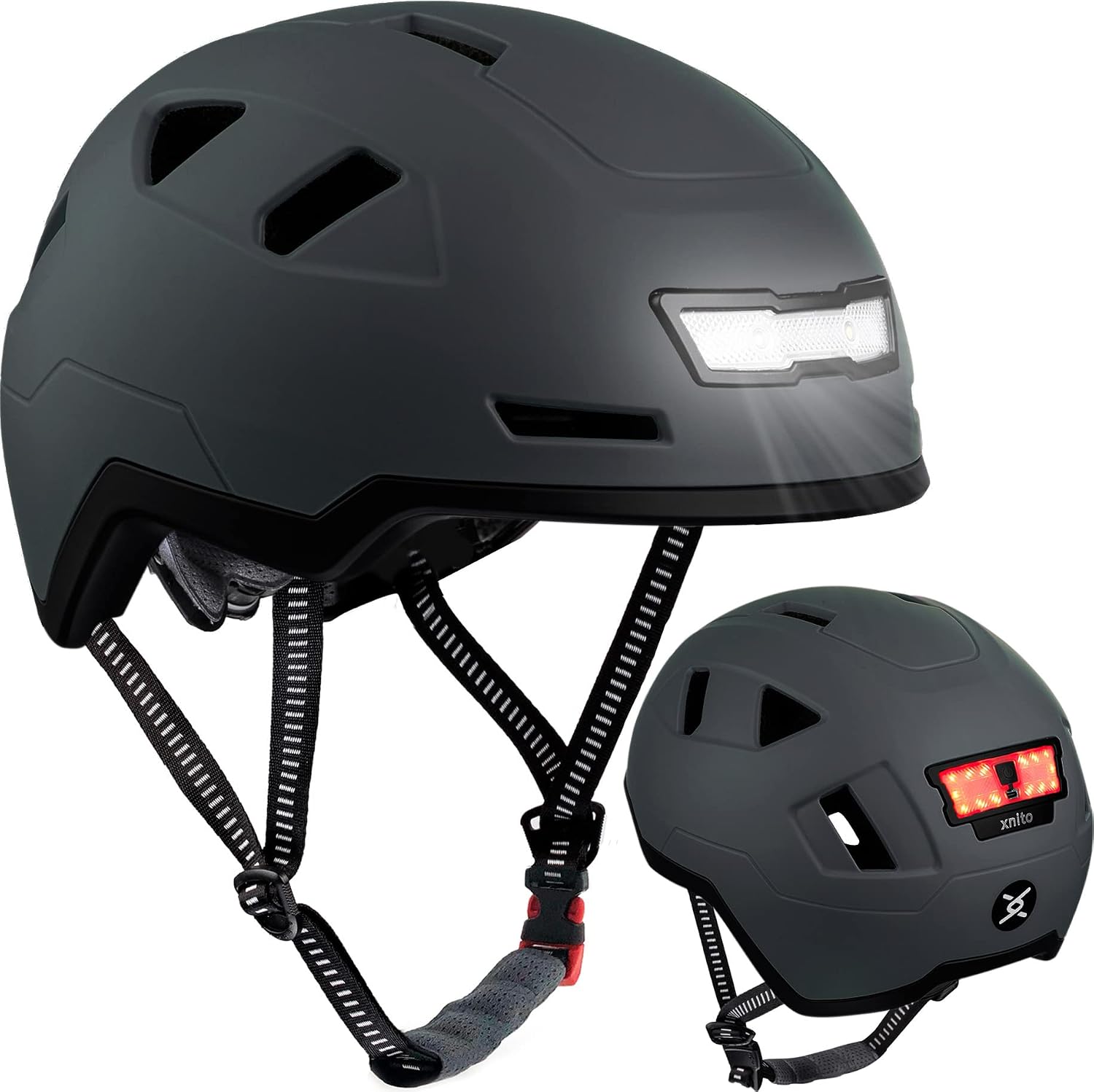 Bicycle Helmet Integrated – Bicycle Helmet with Integrated Front and